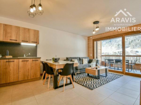Appartement neuf au pied des pistes, 2 chambres, balcon et wifi - FR-1-391-198